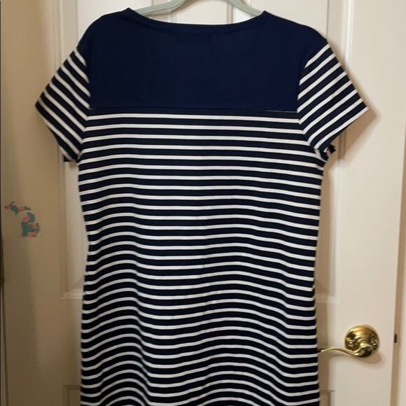 Missguided navy striped dress size 12 - Picture 6 of 6